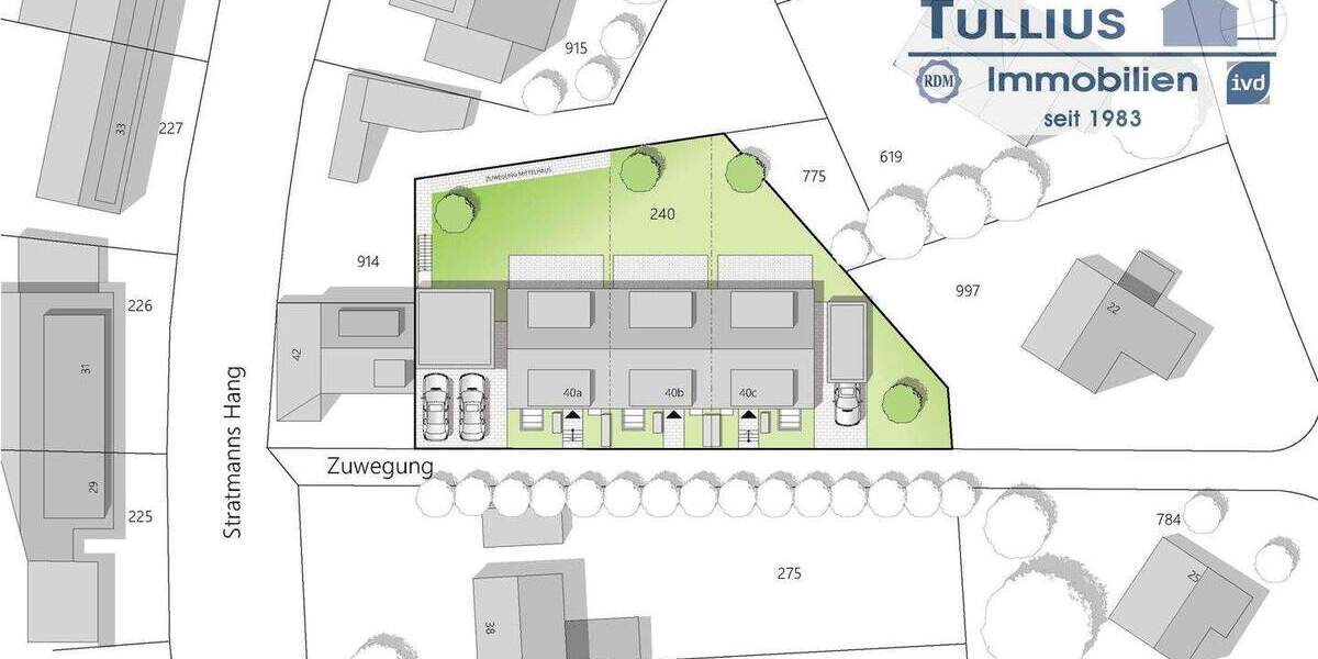 Reihenmittelhaus Essen Gerschede - 6 Zimmer, 152 m&sup2;, 615.000&euro; | Angebot:24453034