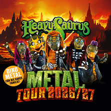 Heavysaurus - Metal Tour 2026 19.09.2026 Kathrin-Türks-Halle Dinslaken