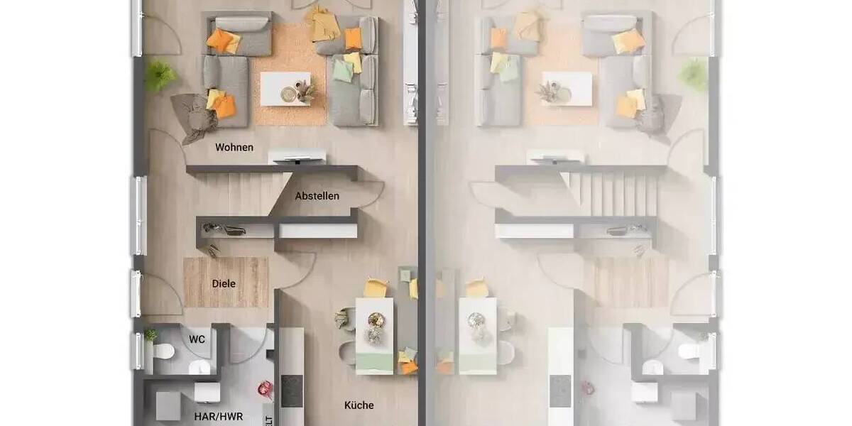 Doppelhaushälfte Castrop-Rauxel Castrop - 5 Zimmer, 136 m&sup2;, 288.890&euro; | Angebot:24029281