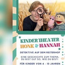 Kindertheater Honk & Hannah - Detektive auf dem Reiterhof Voerde