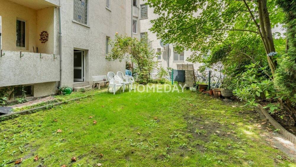 Sofort bezugsfrei: Charmante Erdgeschosswohnung mit Loggia und Gartenmitbenutzung 2 zimmer