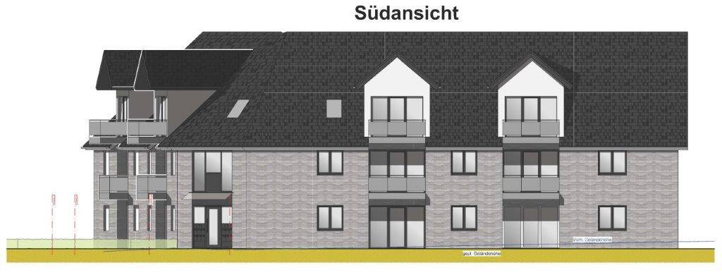 Neubau! Erdgeschoss-Wohnung mit Terrasse, Garten, Tiefgarage und Aufzug in Rhade_A2524 3 zimmer
