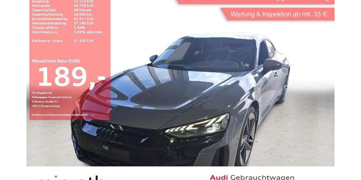Audi e-tron GT 49.890 km 50.500 € Moers-Hülsdonk 47441