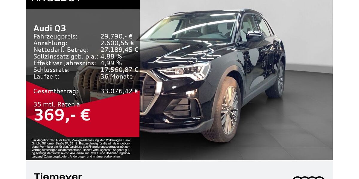 Audi Q3 32.711 km 29.790 &euro; Bochum 44809