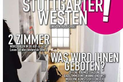 Wohnung zum Mieten in Stuttgart 790 € 62 m²