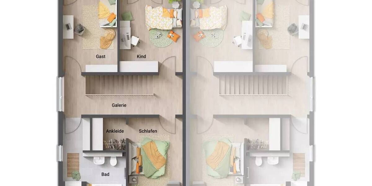 Doppelhaushälfte Recklinghausen Ost - 5 Zimmer, 136 m&sup2;, 298.890&euro; | Angebot:23942338