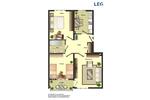 Etagenwohnung Duisburg Angerhausen - 3 Zimmer, 71 m&sup2;, 619&euro; | Angebot:17548536