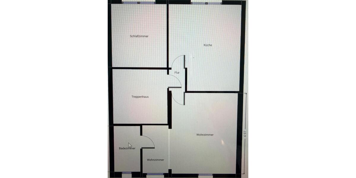 Dachgeschoßwohnung Essen Stadtbezirk II - 2 Zimmer, 65 m&sup2;, 790&euro; | Angebot:26347701