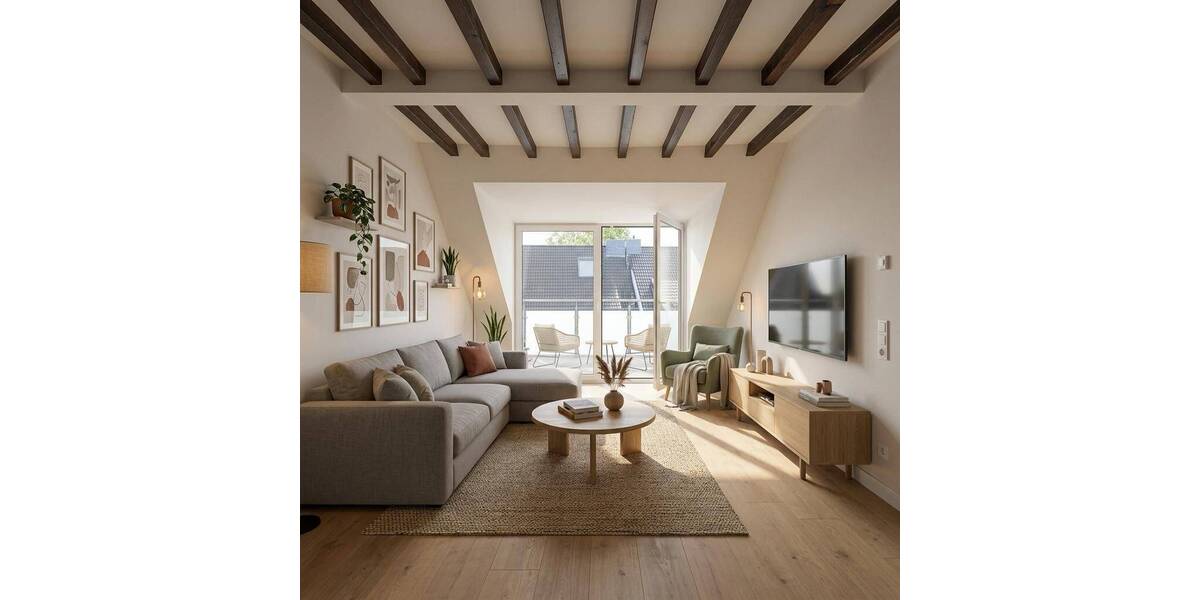 Etagenwohnung Ratingen Zentrum - 2 Zimmer, 54 m&sup2;, 375.000&euro; | Angebot:26902554