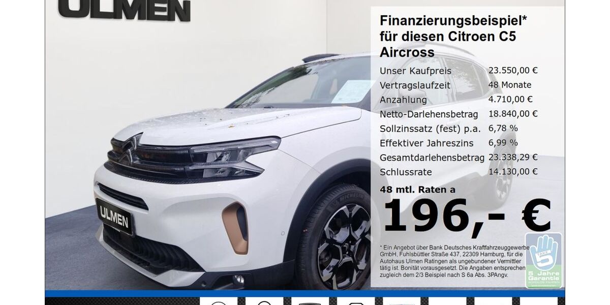 Citroen C5 Aircross 21.190 km 22.980 &euro; Ratingen 40880