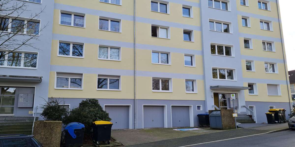 Etagenwohnung Heiligenhaus Nonnenbruch - 2 Zimmer, 58 m&sup2;, 480&euro; | Angebot:25719417