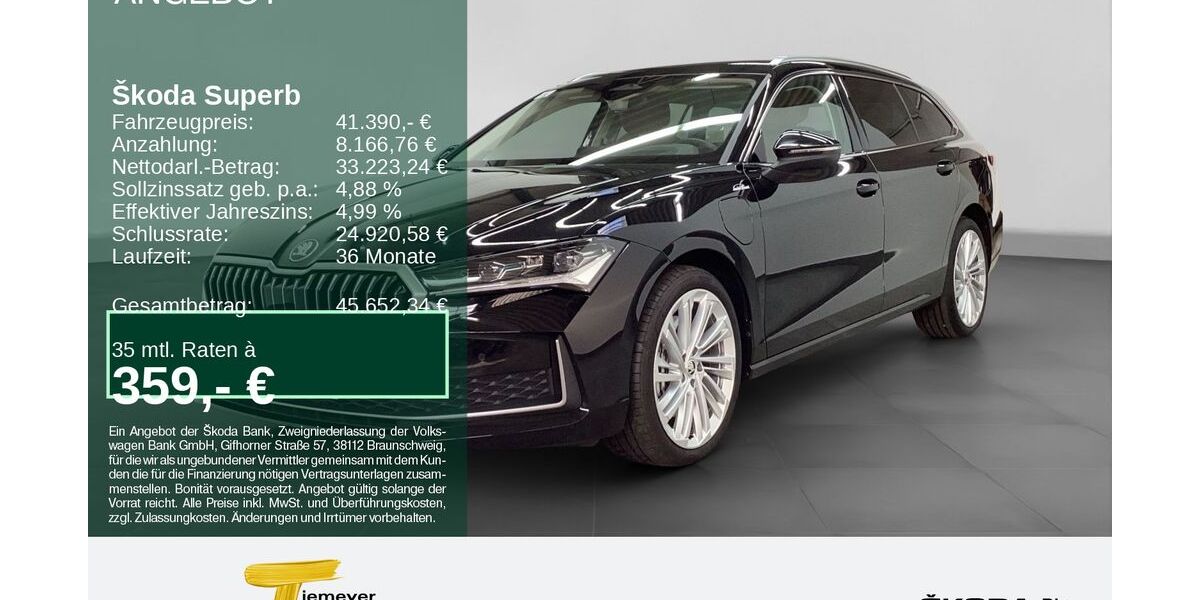 Skoda Superb 30.732 km 41.390 &euro; Bochum 44809