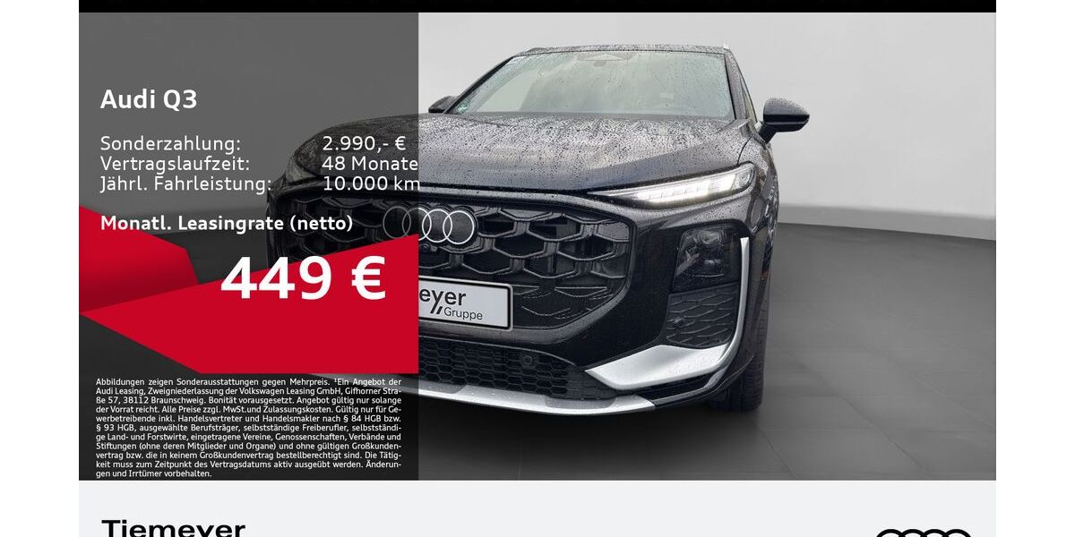 Audi Q3 4.990 km 48.480 &euro; Dorsten 46284