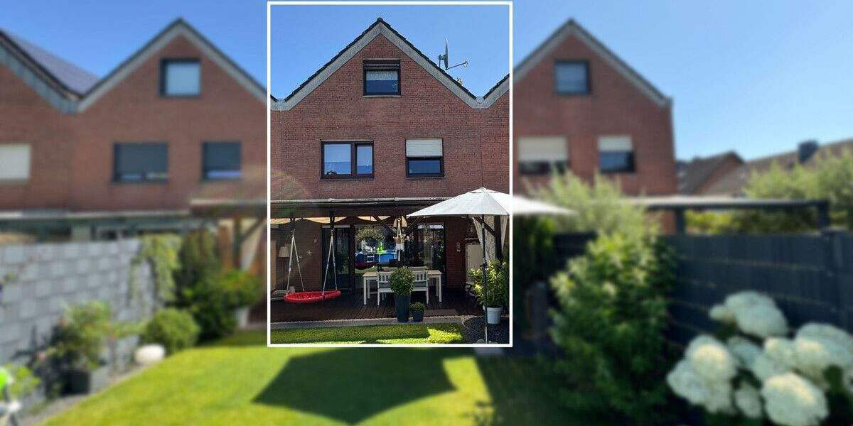 Charmantes Reihenmittelhaus mit ausgebautem Dachgeschoss in ruhiger Lage von Wesel-Fusternberg! 4 zimmer