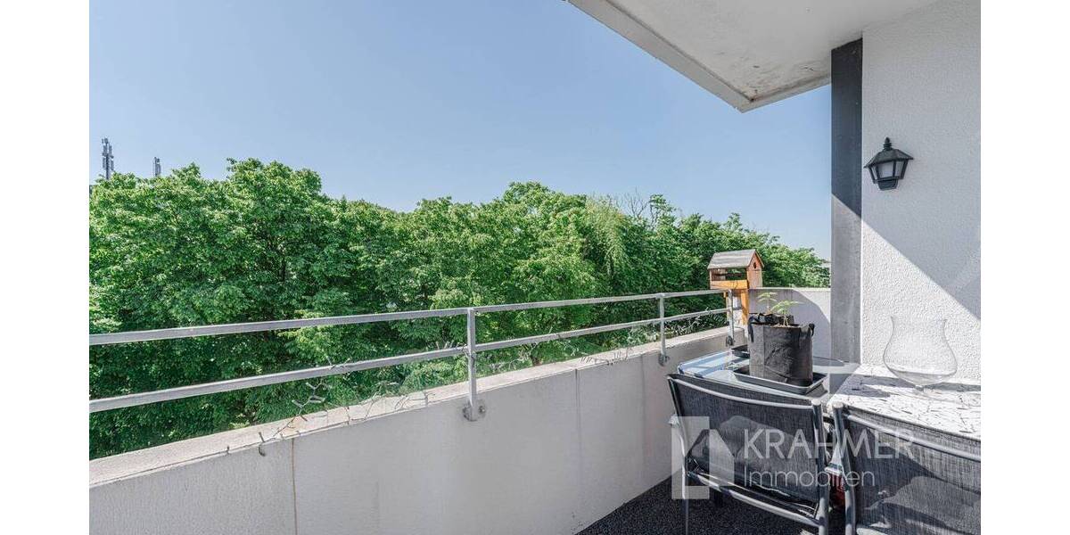 Moers-Asberg: Freundliche, vermietete Eigentumswohnung mit Loggia und Blick ins Grüne 2 zimmer