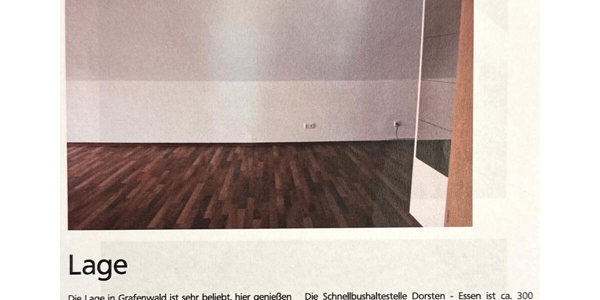 Ruhige 1-Zimmer-Dachgeschosswohnung in Bottrop-Grafenwald 1 zimmer