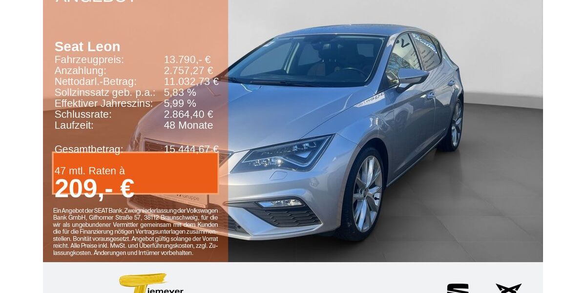 Seat Leon 100.403 km 13.220 &euro; Recklinghausen 45663
