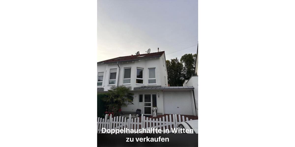 HausDoppelhaushälfte mit Garten, Garage in Witten 5.5 zimmer