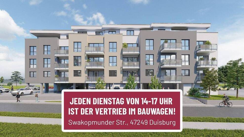 Geräumige 3-Zimmer-Eigentumswohnung im Neubau - Jetzt zugreifen!