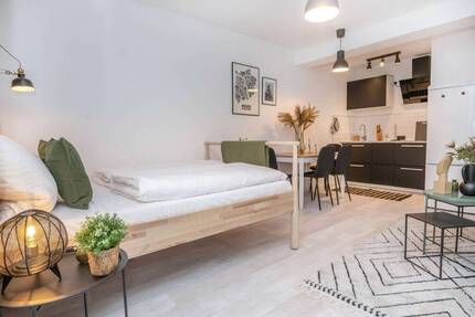 Möbliertes Apartment in Mülheim - direkt an der Ruhr, mit Balkon