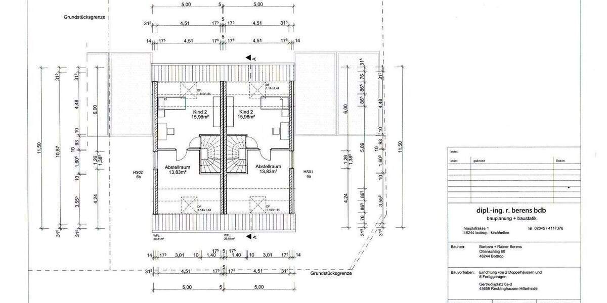 Doppelhaushälfte Recklinghausen Hillerheide - 4 Zimmer, 117 m&sup2;, 396.000&euro; | Angebot:25563348