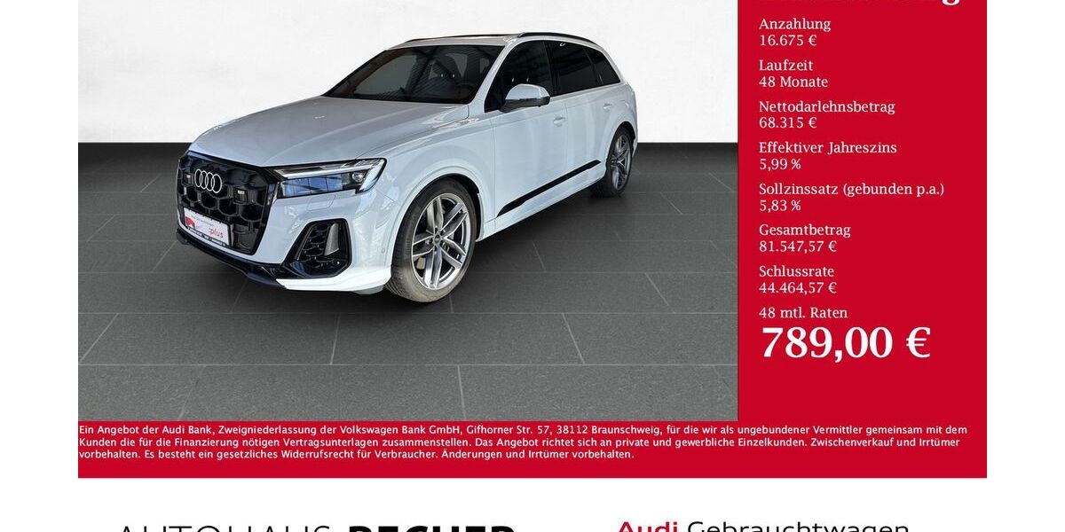 Audi Q7 10.527 km 83.490 &euro; Wesel 46485