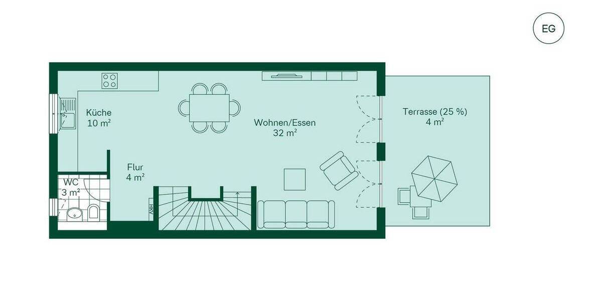 Geräumiges Zuhause mit Dachstudio 5 zimmer
