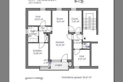4 Zimmer Wohnung Leck