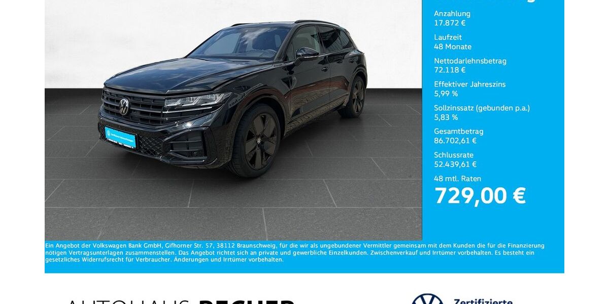 VW Touareg 4.860 km 89.990 &euro; Wesel 46485