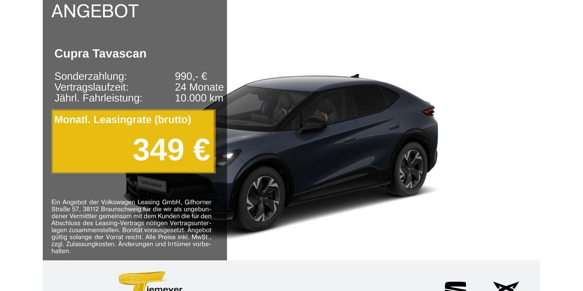 Cupra Tavascan 19.023 km 39.470 &euro; Duisburg 47059