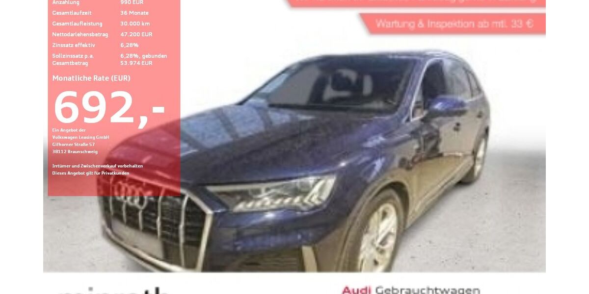 Audi Q7 93.916 km 46.680 &euro; Moers-Hülsdonk 47441