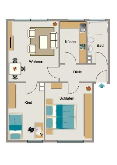 VIVAWEST modernisiert Ihre neue Wohnung. 3 zimmer