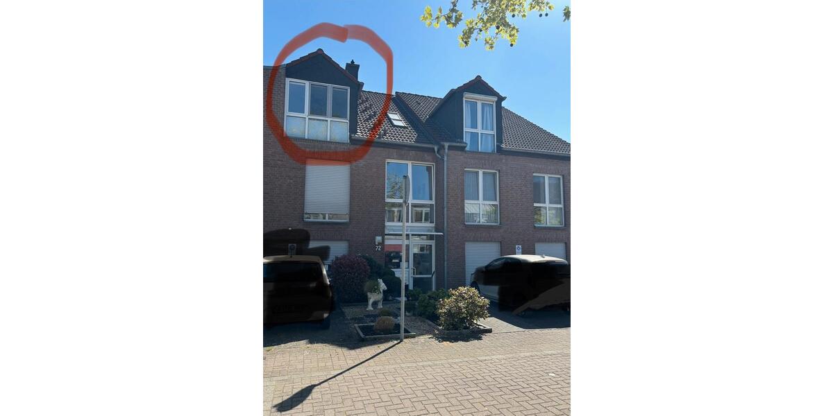 Dachgeschoßwohnung Moers Rheinkamp - 2 Zimmer, 55 m&sup2;, 650&euro; | Angebot:26272244