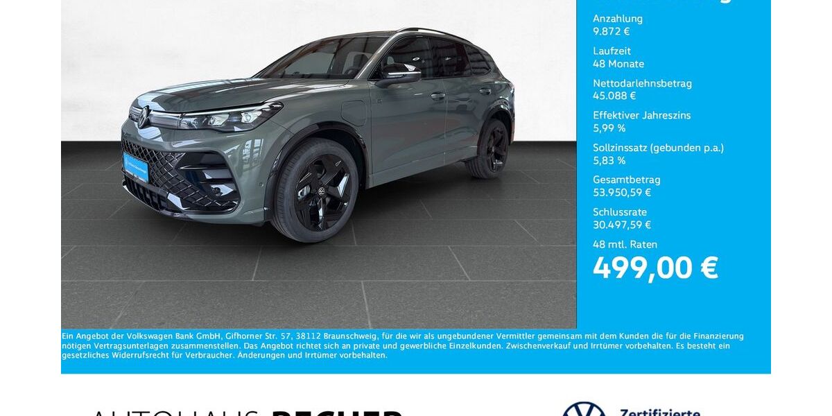 VW Tiguan 9.000 km 54.960 &euro; Wesel 46485