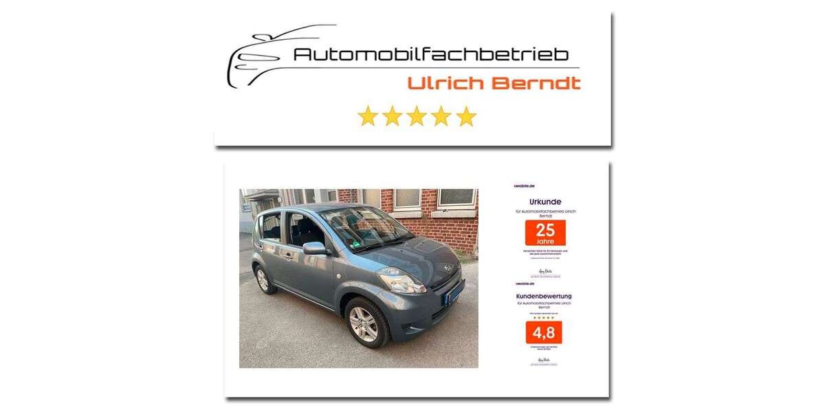 Daihatsu Sirion 59.958 km 4.250 € Essen 45307
