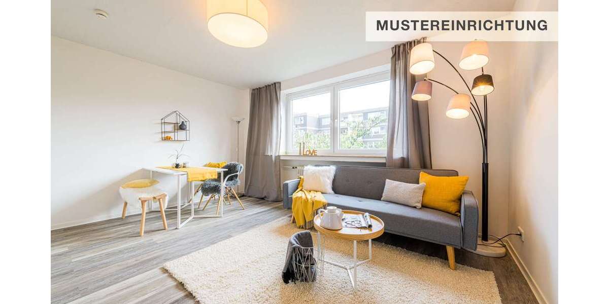 Etagenwohnung Essen Huttrop - 3 Zimmer, 66 m&sup2;, 603&euro; | Angebot:26388123