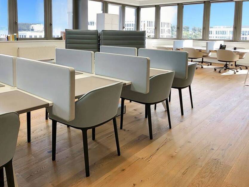 Coworking-Bereich in Regus Ratingen Ostbahnhof