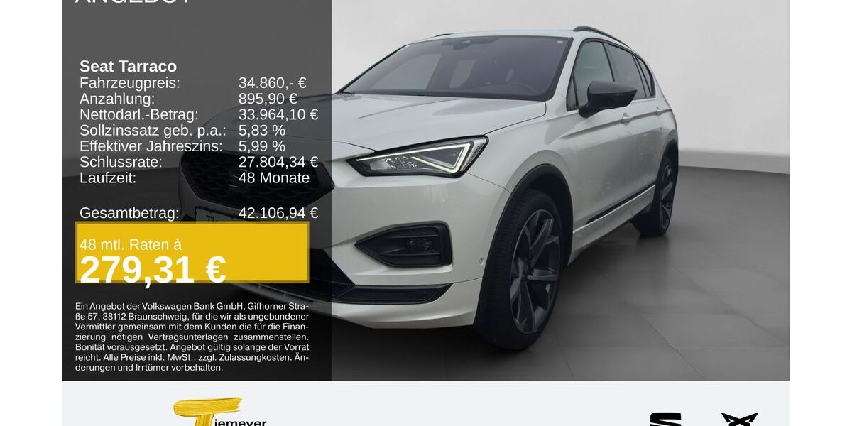 Seat Tarraco 46.700 km 32.940 &euro; Recklinghausen 45663