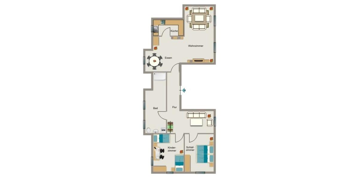 Wohnen, wo das Herz schlägt. 3 zimmer