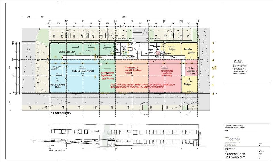 Lagerhalle in einer neuwertigen, kleinen Gewerbeimmobilie mit Glasfaseranschluss zimmer