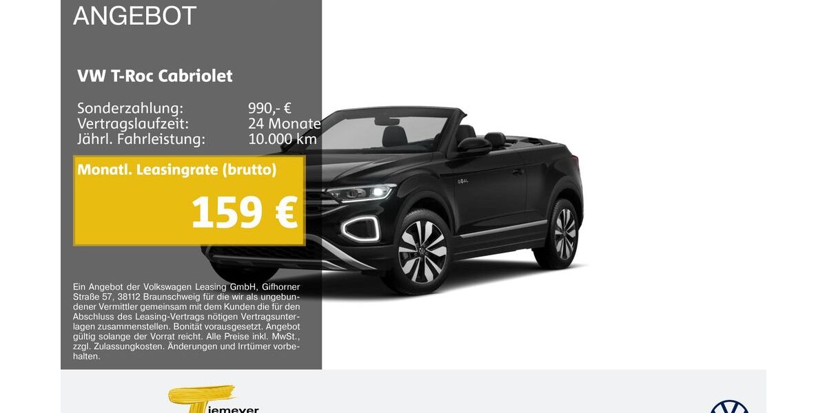 VW T-Roc 13.078 km 24.110 &euro; Oberhausen 46047