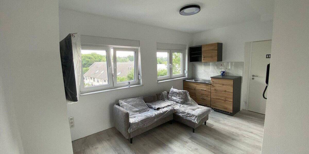 Etagenwohnung Mülheim Eppinghofen - 1 Zimmer, 37 m&sup2;, 520&euro; | Angebot:26791494