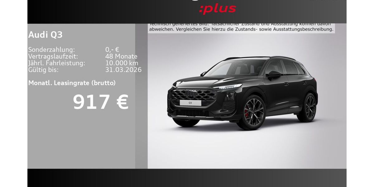 Audi Q3 3.280 km 66.390 &euro; Wesel 46483