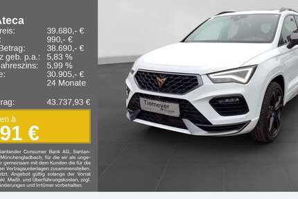 Cupra Ateca 14.149 km 39.680 &euro; Bochum 44892